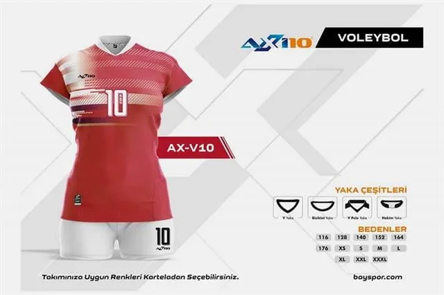 Axi10 AXV-10 Dijital Voleybol Forması