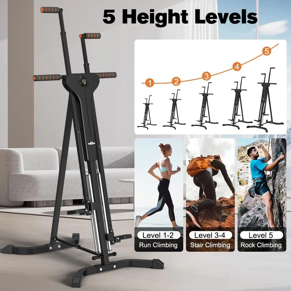 Avessa Relife Ab Vertical Climber 5 Kademeli Dikey Tırmanma Egzersiz Aleti Görsel 5