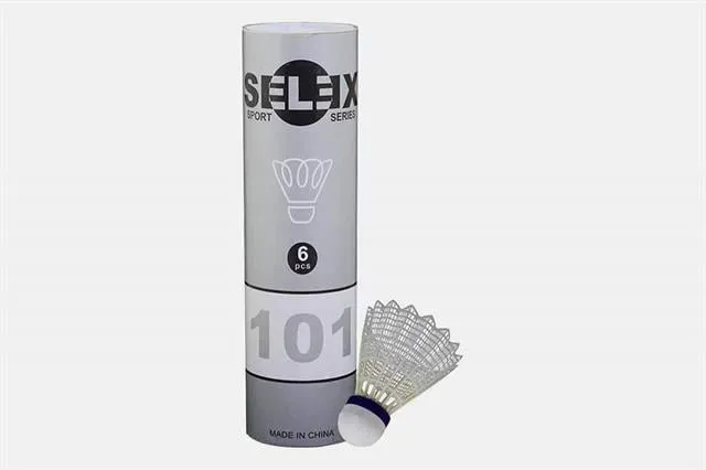 Selex 101 Plastik Badminton Topu 6 lı