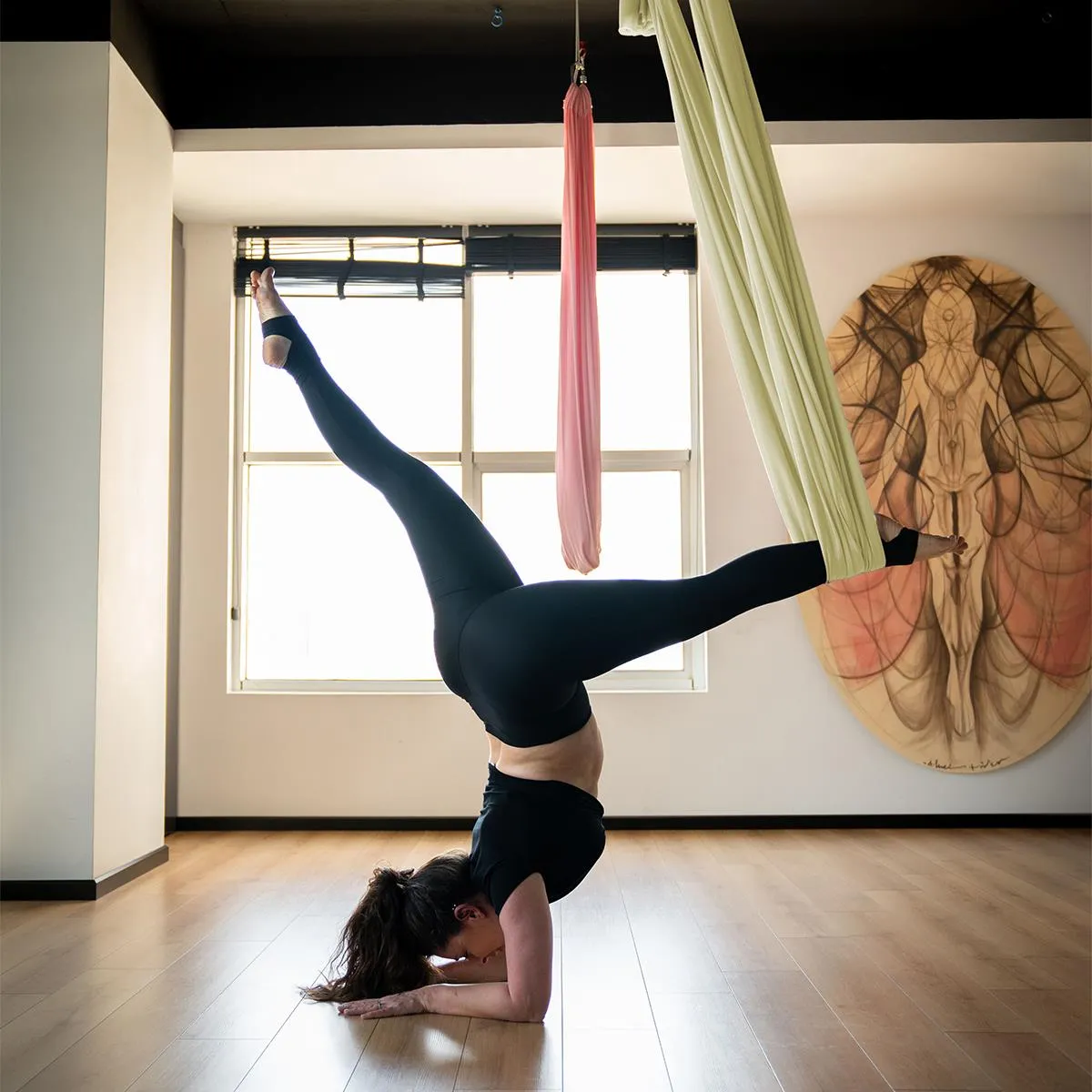 Avessa Yoga Woo Hamak Set Sarı Görsel 3