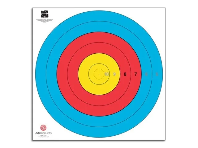 Jvd Hedef Kağıdı Fita Centre 6-Ring 80cm