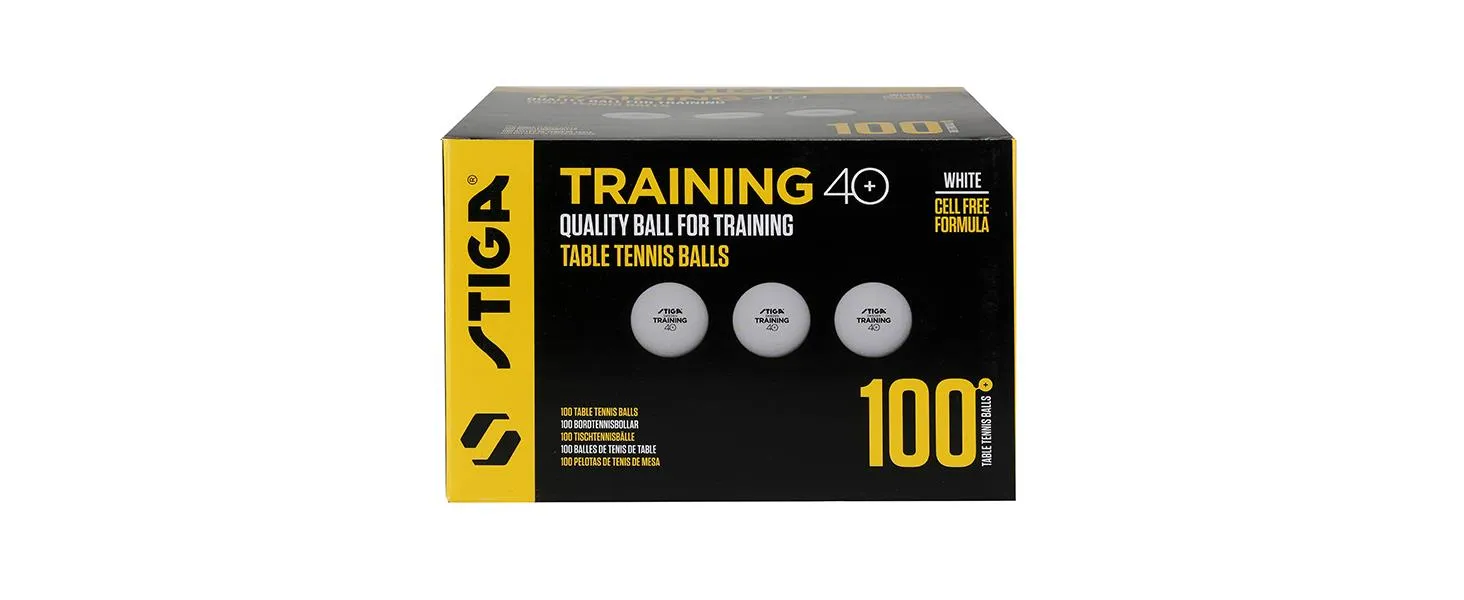 Stiga Tranıng Ball Abs Masa Tenisi Pinpon Topu Beyaz 100lü 1110-2710-10 