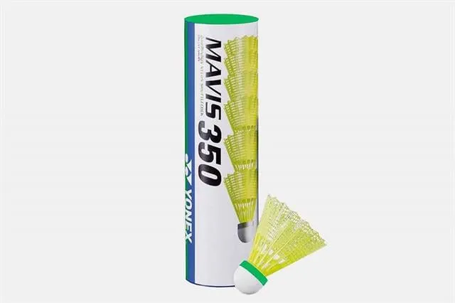Yonex Plastik Top Mavis 350 Naylon 6'lı Sarı