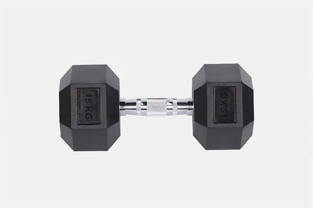 Helix H-RD15KG Kauçuk Dambıl 15KG