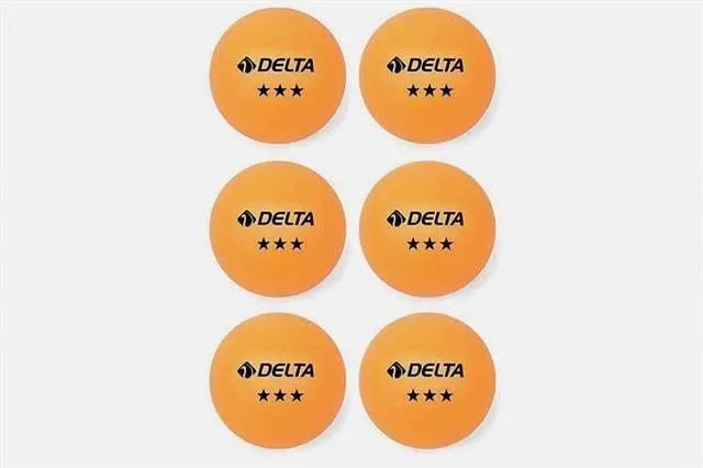 Delta EPT583 6 lı Turuncu Pinpon Topu