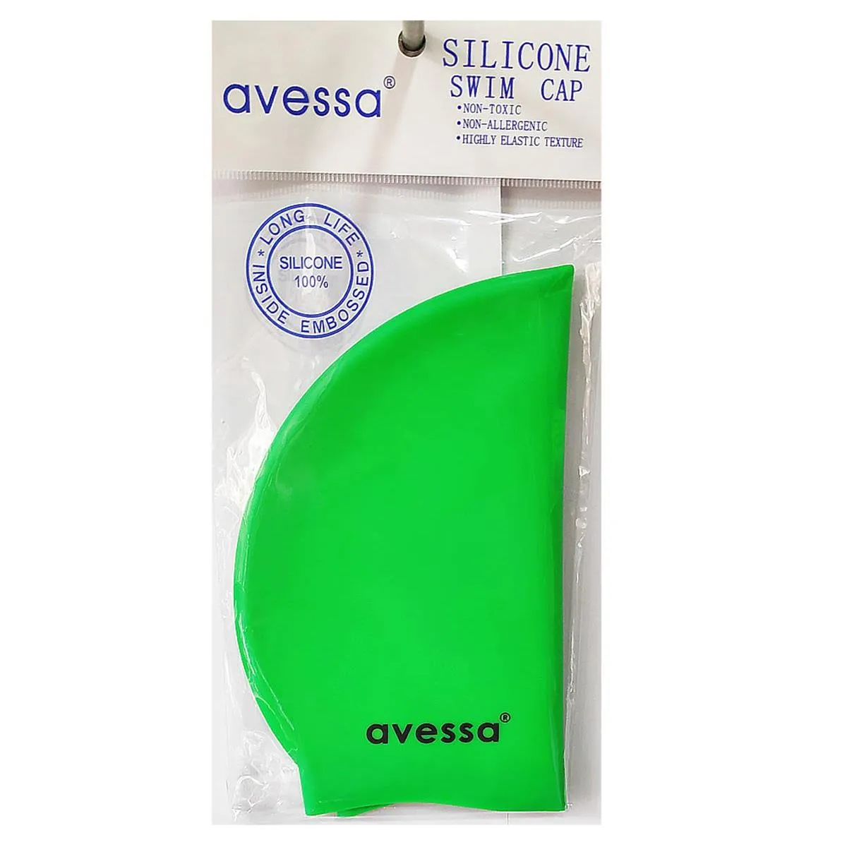 Avessa Silikon Bone Yeşil Havuz Bonesi SC305