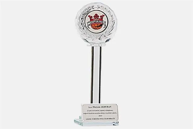 Bayspor M108 Kristal Plaket 27 cm