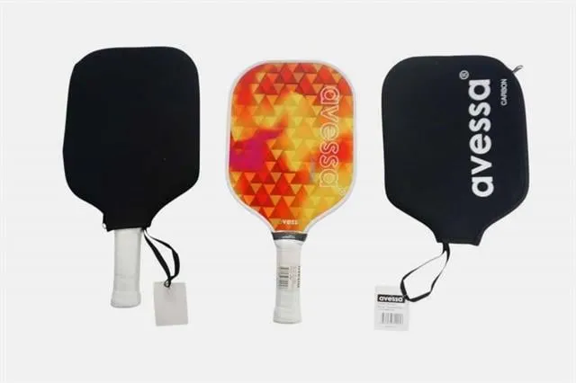Avessa Pkl-510 Carbon Pickle\Paddle Raket Çanta Lı Kırmızı-Sarı
