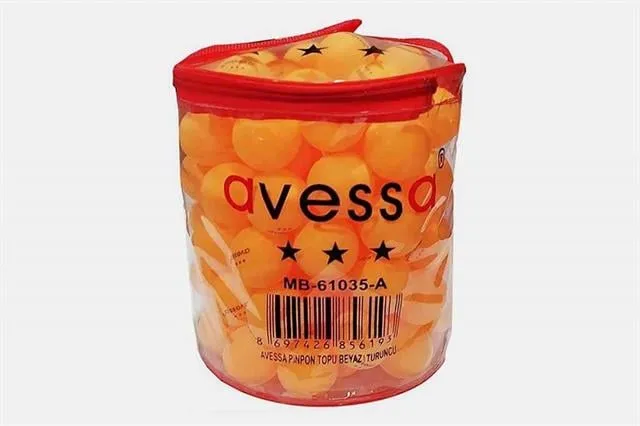 Avessa 100 lü Turuncu Antrenman Pinpon Topu