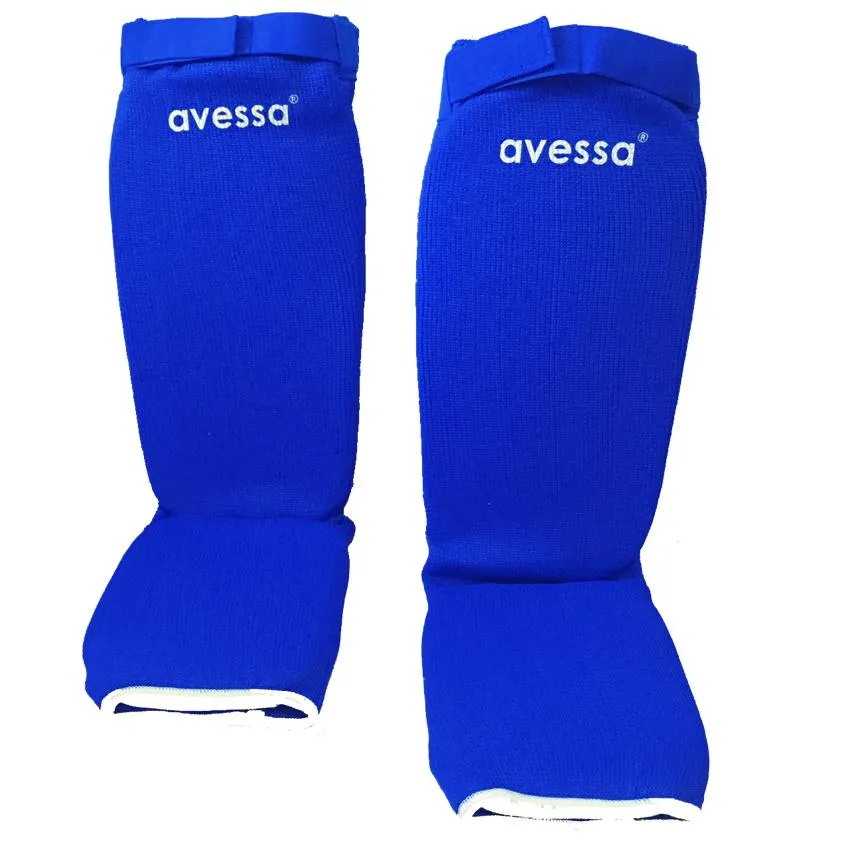 Avessa Rsg-100 MuayTai Ayak Kaval Koruyucu Mavi M Beden