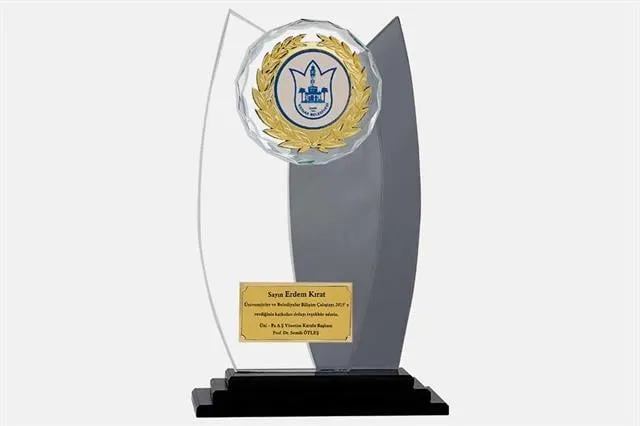 Bayspor M71 Kristal Plaket 27 cm