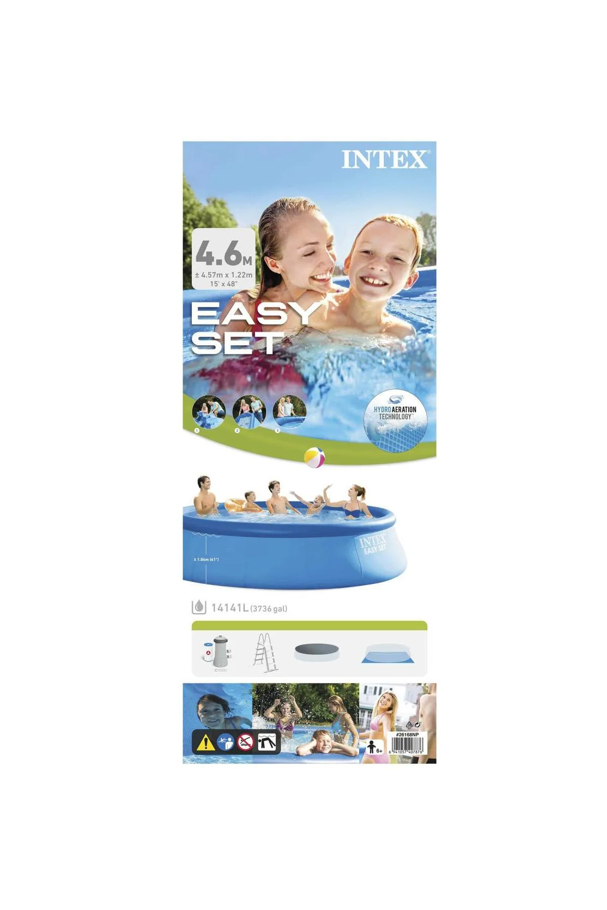Intex Easy Set Havuz 457x122cm 26168 Görsel 3