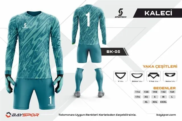 Sportech BK-05 Dijital Kaleci Forma Takımı