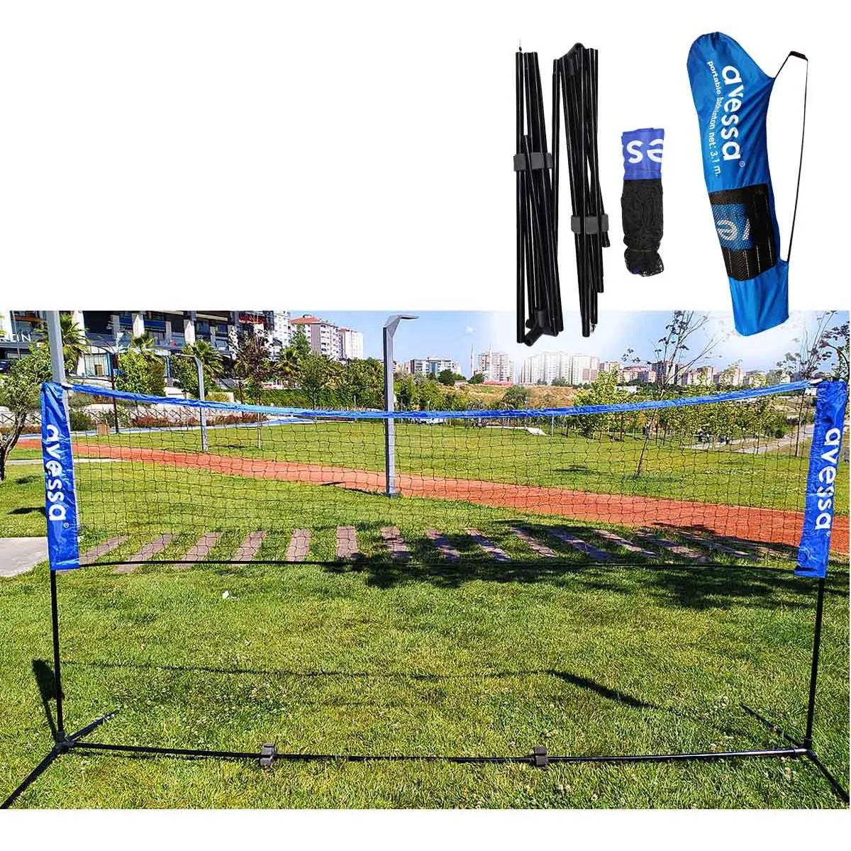Avessa Portatif Badminton Seti Çantalı PVF-100 Görsel 5