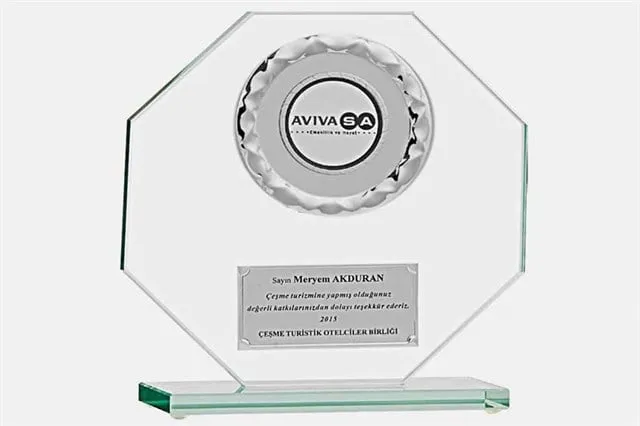 Bayspor M203 Kristal Plaket 18 cm