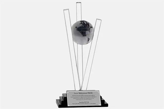 Bayspor M110 Kristal Plaket 26 cm