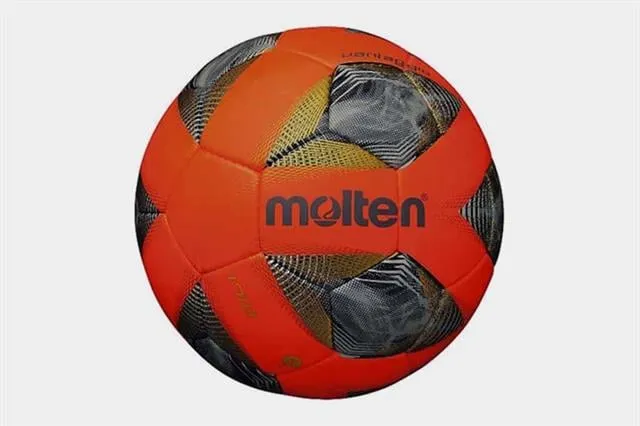 Molten F5A1710-O  Parlak Sentetik Deri El Dikişli Futbol Topu No:5