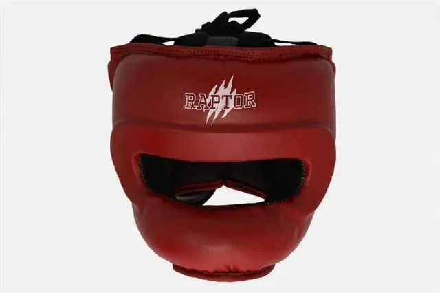 Raptor Kapalı Kask Kırmızı - HG