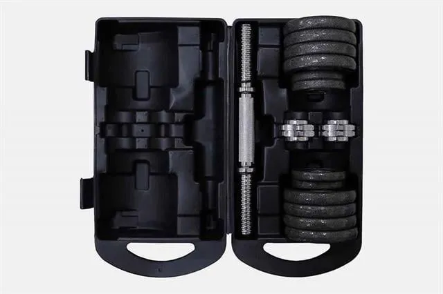 Helix H-GPS15 Çantalı Gri Plaka Set - 15 KG