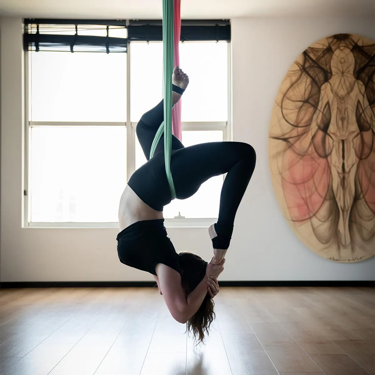 Avessa Yoga Woo Hamak Set Yeşil Görsel 4