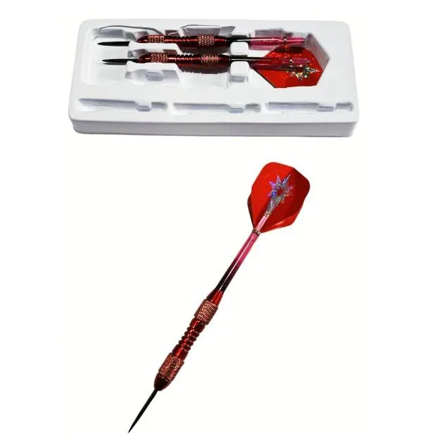 Avessa Ok-300 Profesyonel Çelik 20Gr Dart Oku Kırmızı 3lü