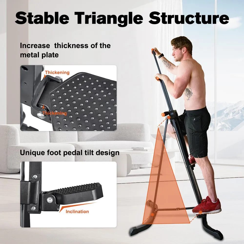 Avessa Relife Ab Vertical Climber 5 Kademeli Dikey Tırmanma Egzersiz Aleti Görsel 4