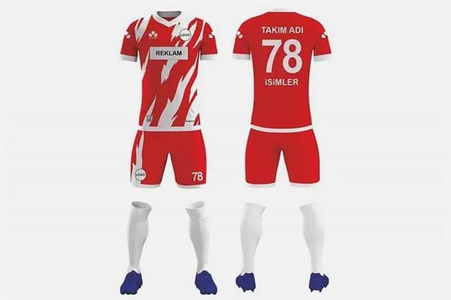 Zeroo ZFD045 Dijital Futbol Forma Takımı
