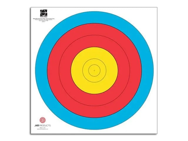 Jvd Hedef Kağıdı Fita Centre 5-Ring 60cm