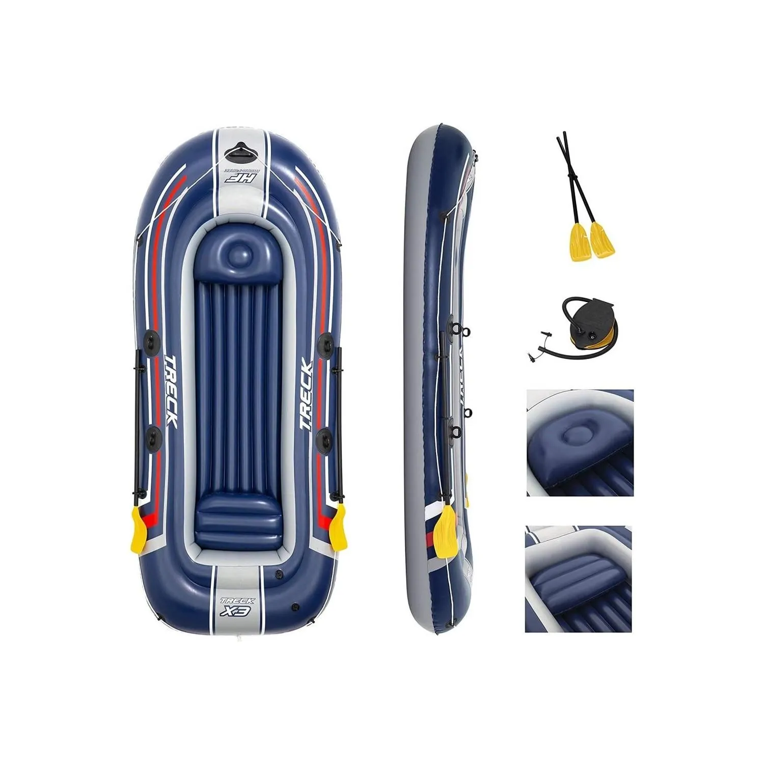 Bestway Hydro Force Treck X3 3+1 Kişilik Bot 61110 Görsel 2