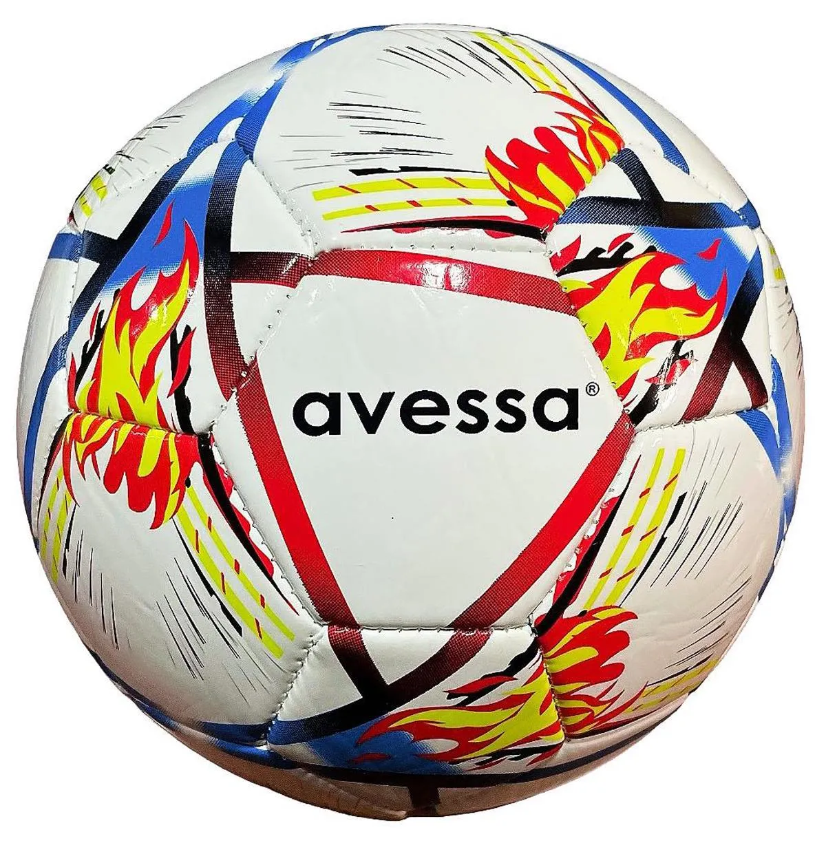 Avessa FT150-140 Futbol Topu Mavi-Beyaz 3 Astar Pompalı Görsel 2