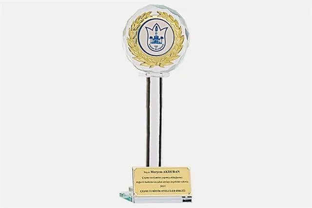 Bayspor M107 Kristal Plaket 27 cm