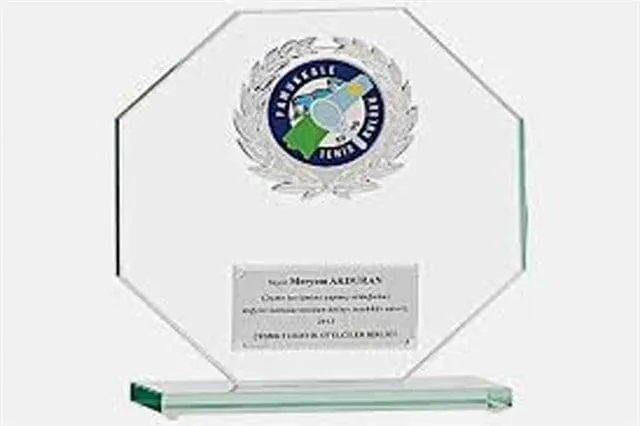 Bayspor M197 Kristal Plaket 18 cm