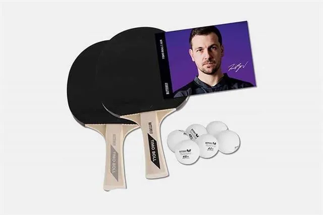 Butterfly 85106 Tımo Boll 2 Raket 6 Top Masa Tenisi Raket Seti