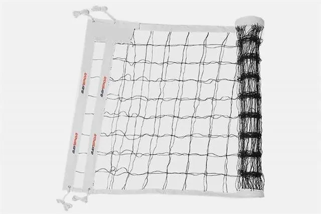 Bayspor TV 400 Dört Tarafı 240 gr Brandalı 2+1 mm İzoleli Çelik Halatlı  Yarı Prof. Voleybol Filesi