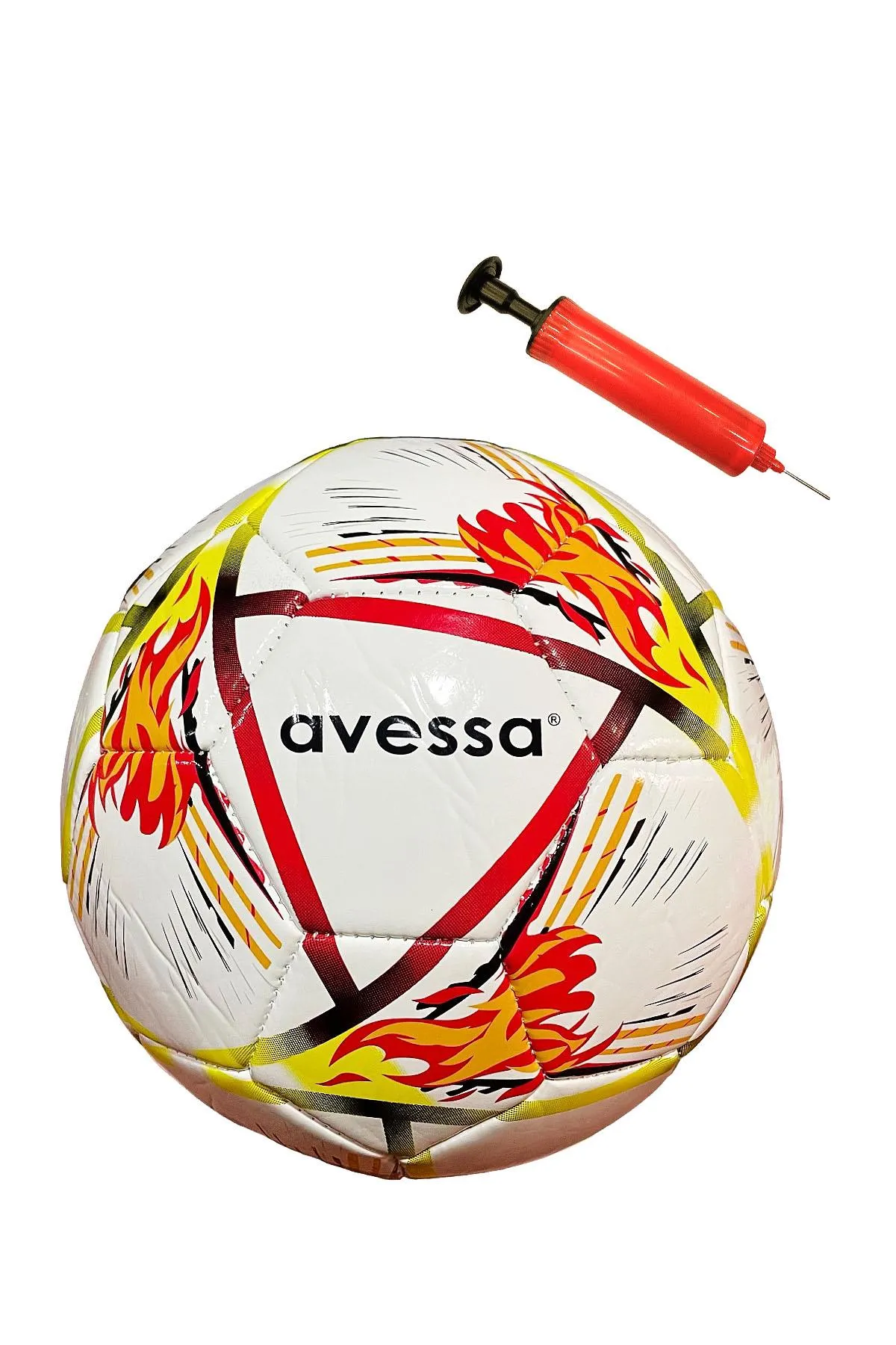 Avessa FT150-130 Futbol Topu Sarı-Beyaz 3 Astar Pompalı