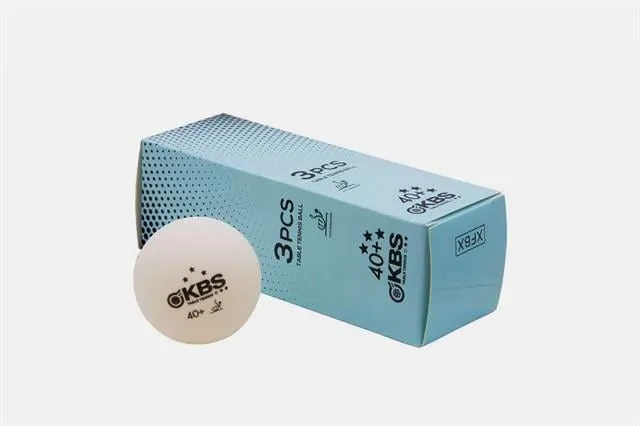 KBS Beyaz 3* 40+ Maç Topu 3'lü Kutu