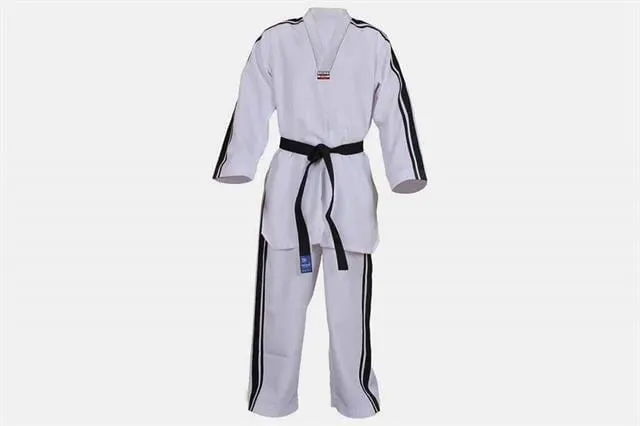 Dosmai TE040 Beyaz Yaka Teakwondo Elbisesi