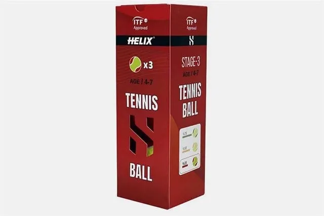 Helix Tenis Topu 4-7 yaş 3'lü HT-300  TTF&ITF Onaylı