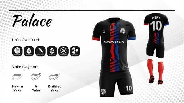 SPORTECH palace Dijital Futbol Forma Takımı