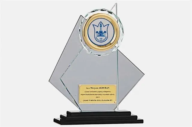 Bayspor M21 Kristal Plaket 24 cm