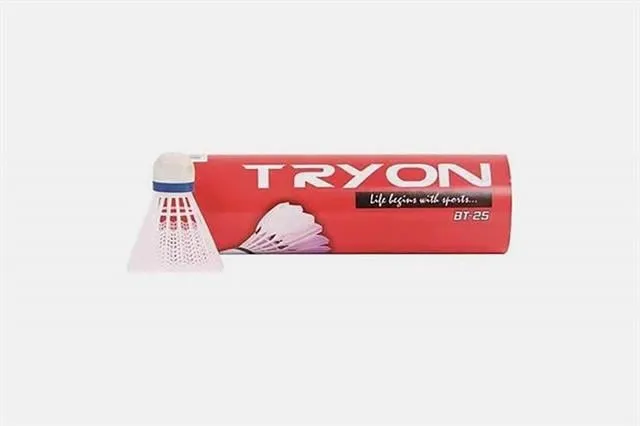 Tryon BT-25 Badminton Topu 6 lı