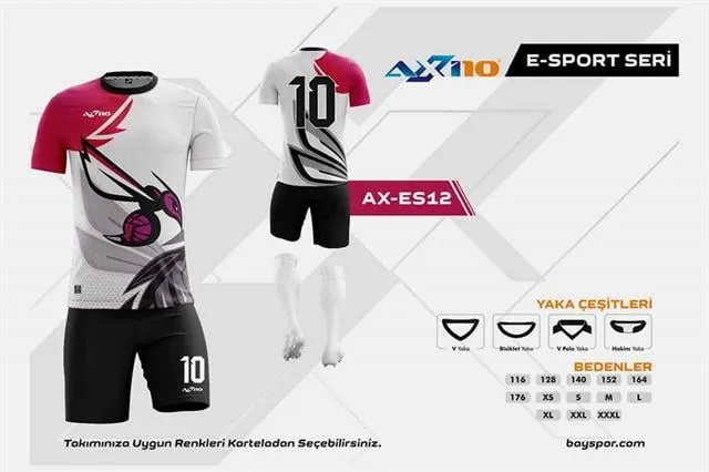 Axi10 AX-ES12 Dijital E-Sport Forması