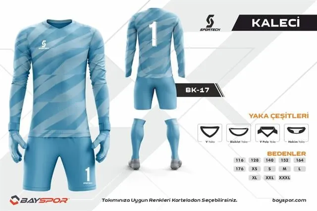 Sportech BK-17 Dijital Kaleci Forma Takımı