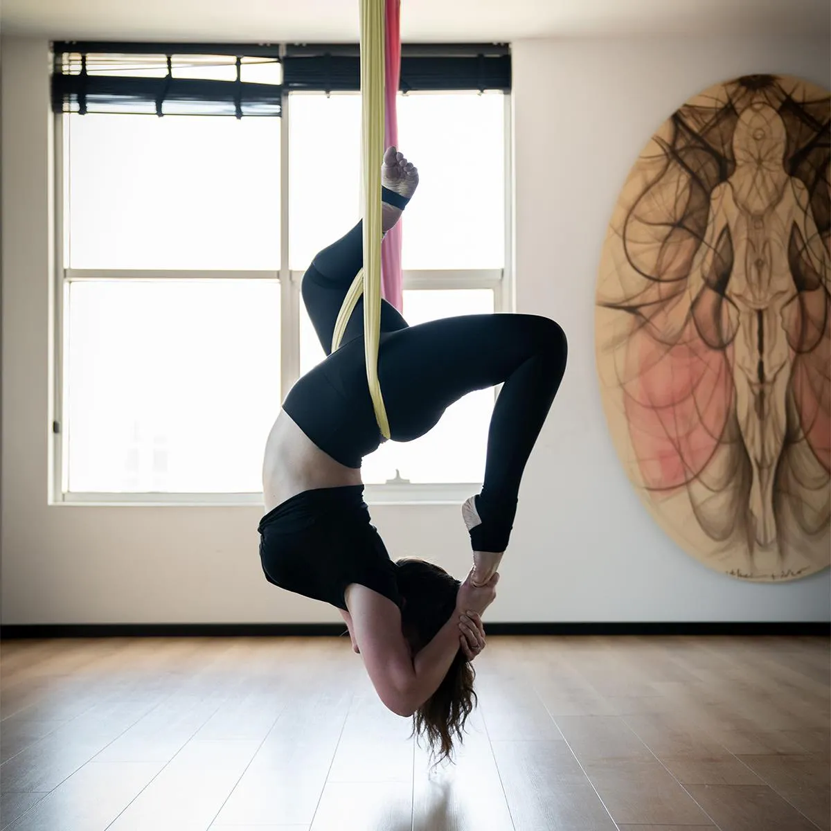 Avessa Yoga Woo Hamak Set Sarı Görsel 4