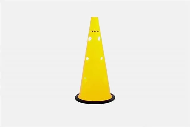 Tryon 40 cm Delikli Kauçuk Tabanlı Antrenman Hunisi