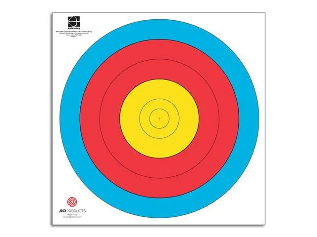 Jvd Hedef Kağıdı Fita Centre 5-Ring 80cm