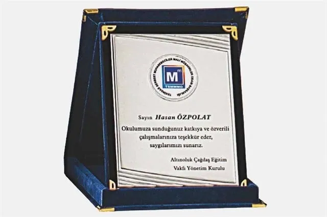 Bayspor M268 12 X 16cm Kadife  Plaket