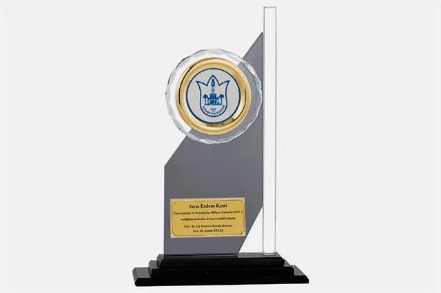 Bayspor M51 Kristal Plaket 26 cm