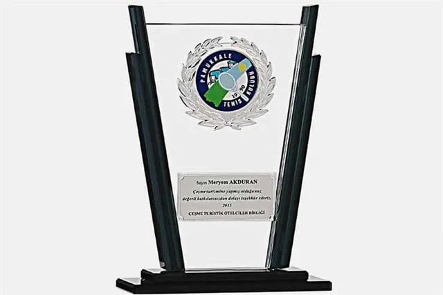 Bayspor M149 Kristal Plaket 23 cm