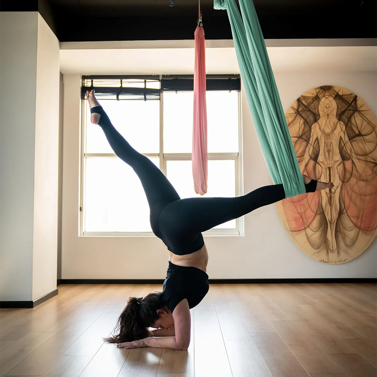 Avessa Yoga Woo Hamak Set Yeşil Görsel 3